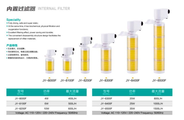 jingue  internal filter 